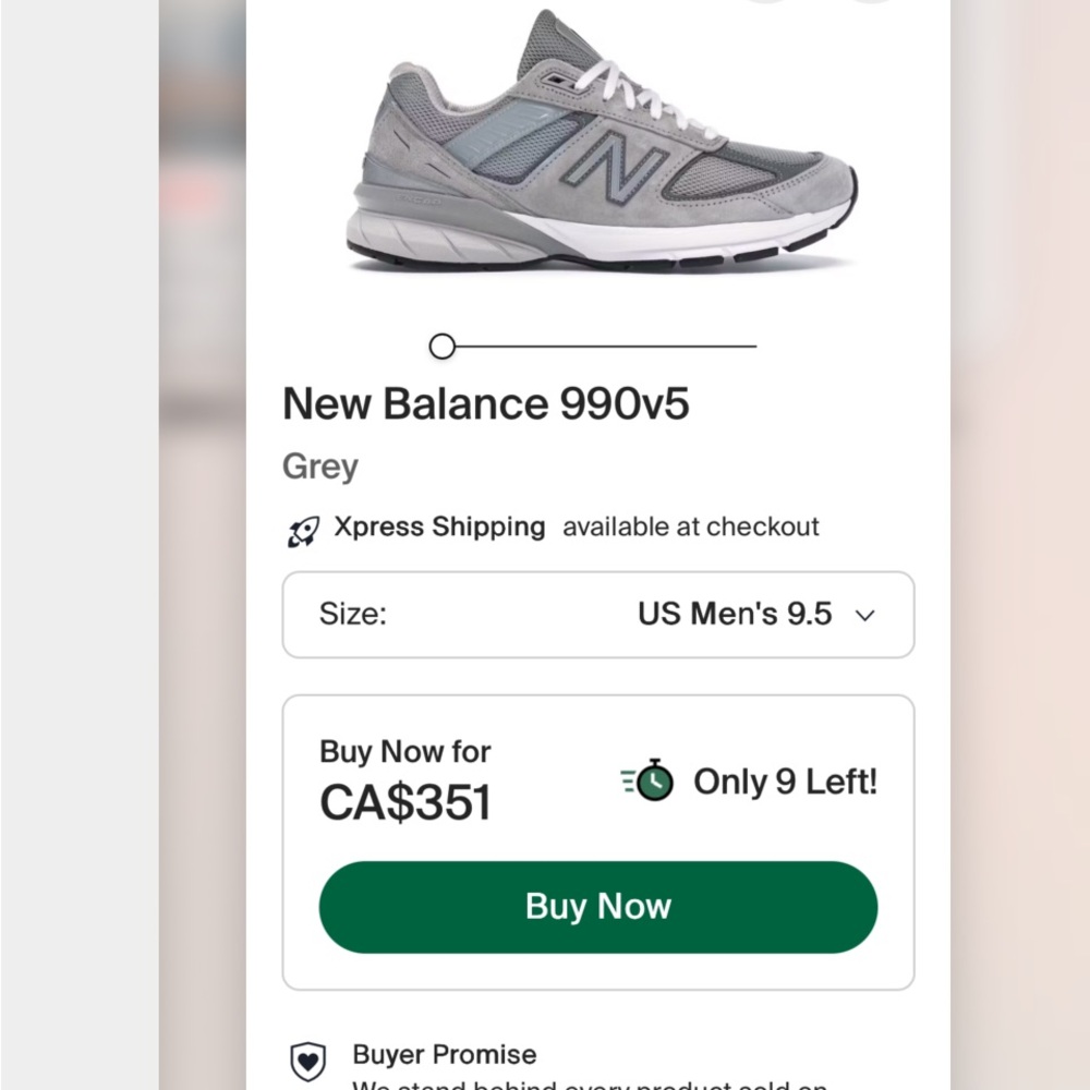 New Balance 990v5 USA